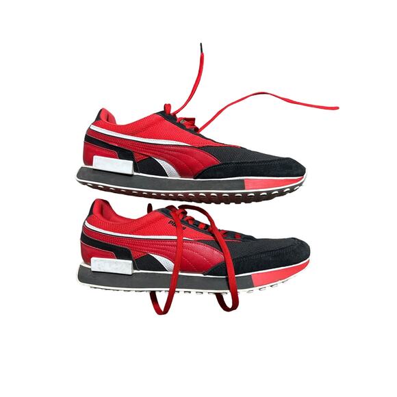 Puma Future Rider Double red sneaker.  Men’s size 12 - Picture 1 of 4